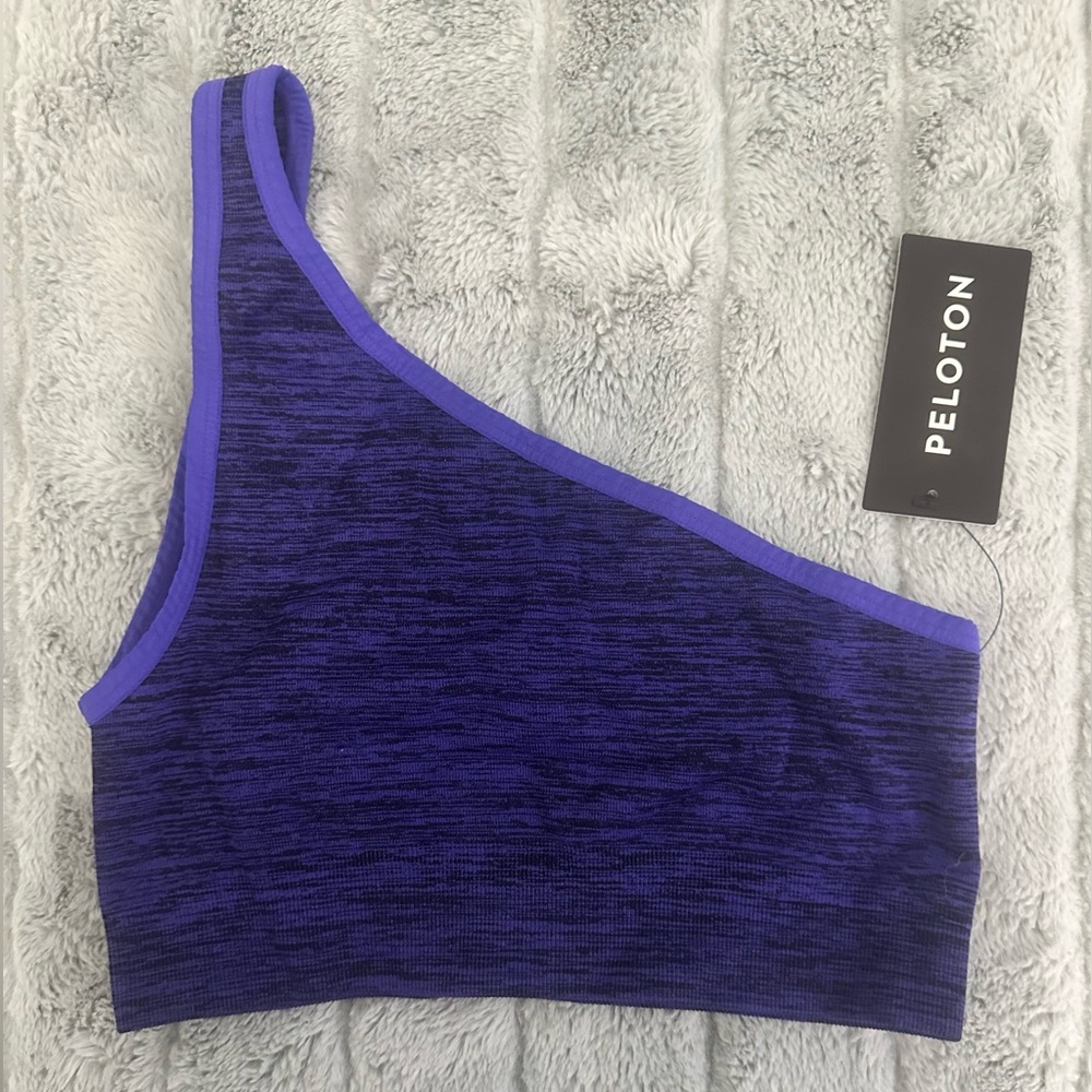 NWT! Peloton Purple One-Shoulder Sports Bra
